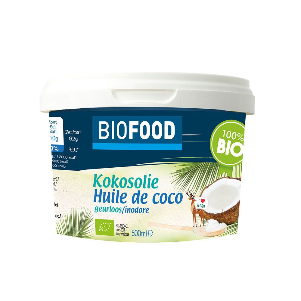 Biofood Huile de noix de coco