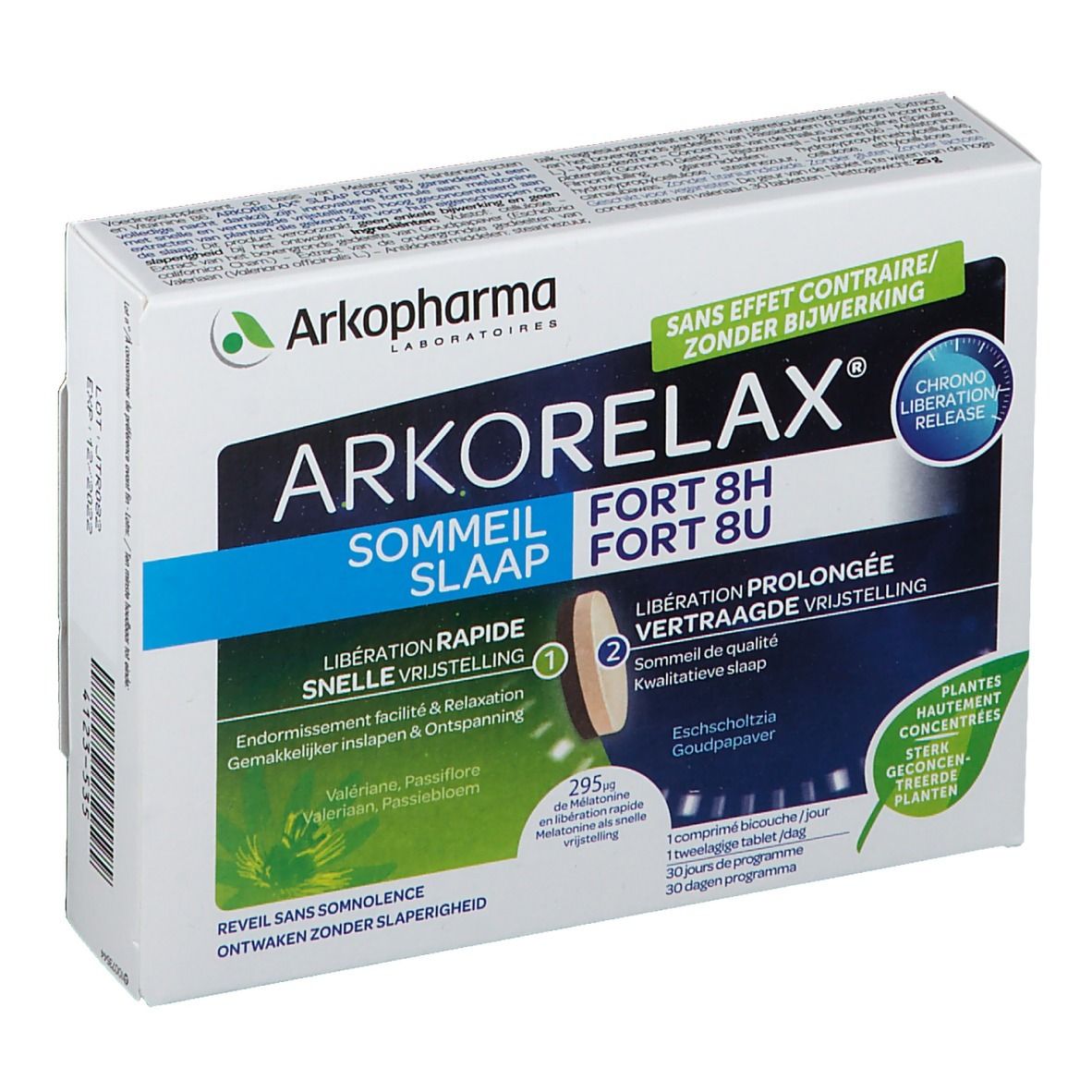 Arkopharma® Arkorelax® Sommeil Fort 8h