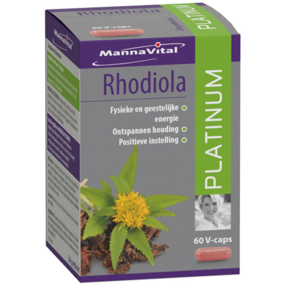 MannaVital Rhodiola Platinum