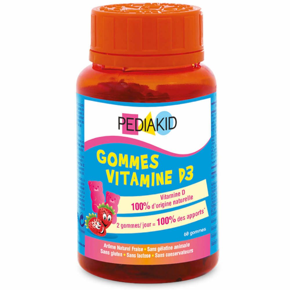 Pediakid® Gomme Vitamine C Ours Fraise