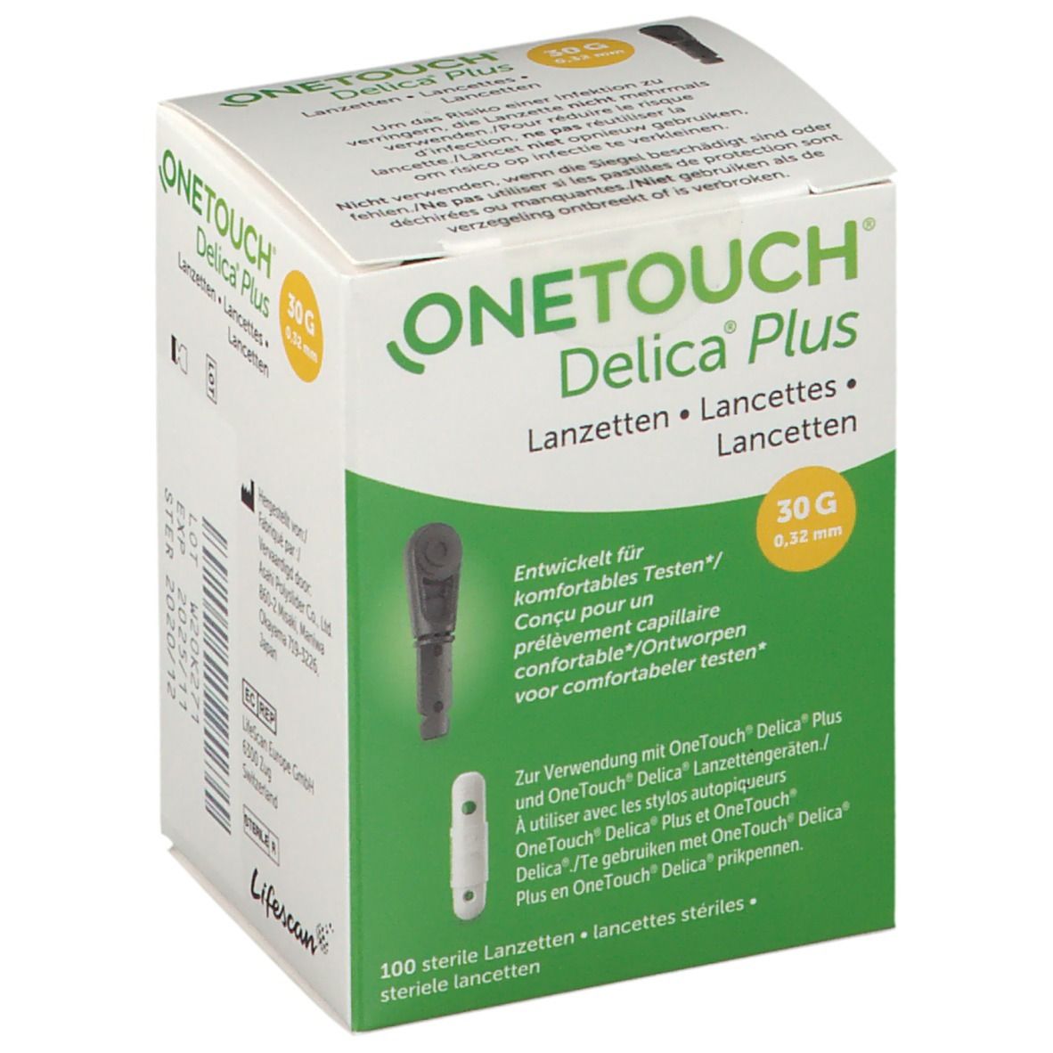Onetouch® Delica® Plus Lincettes