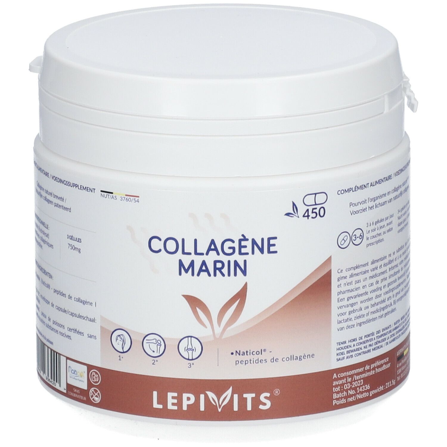 Lepivits® Collagène Marin