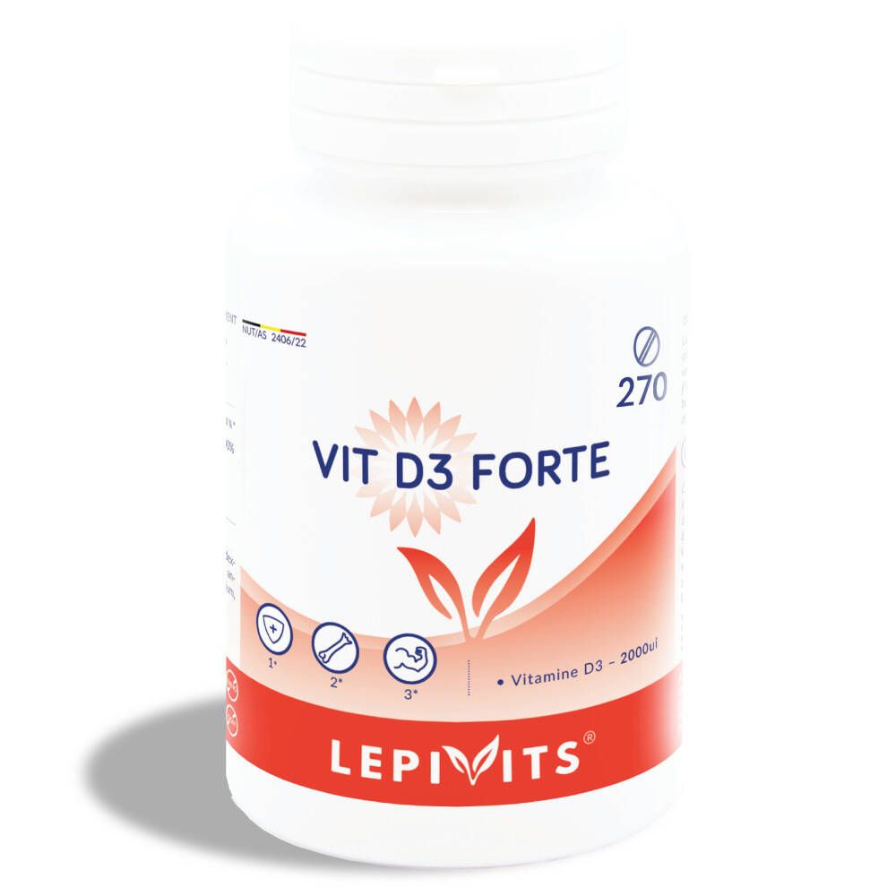 Lepivits® Vitamine D3 Forte 2000Ui