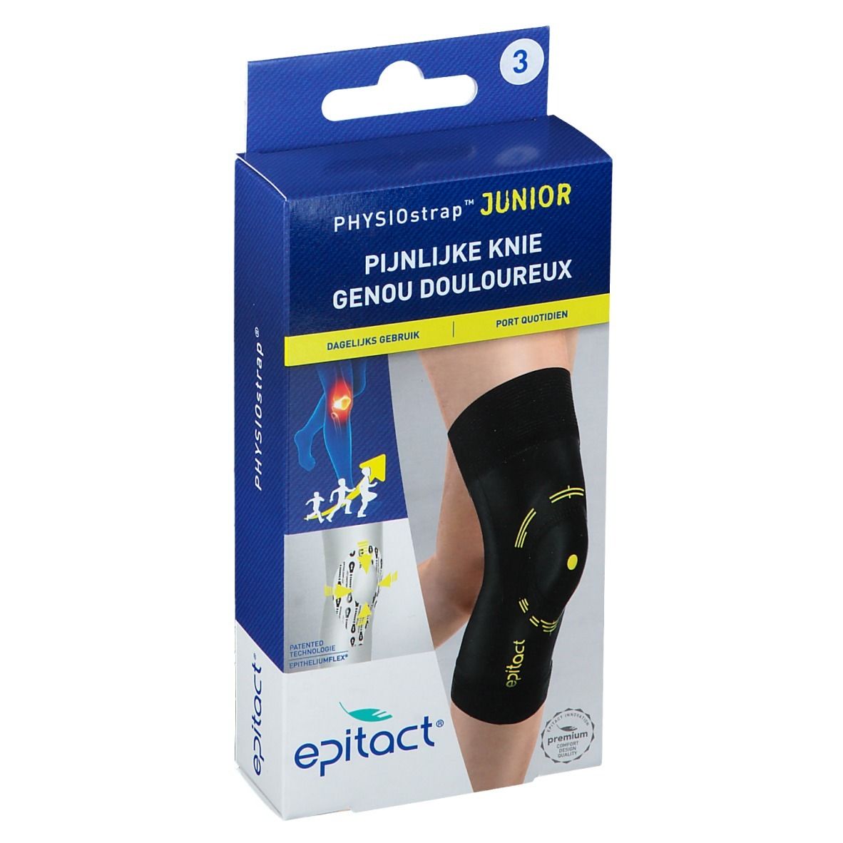 epitact® PHYSIOstrap™ Junior Genouillère Taille 3