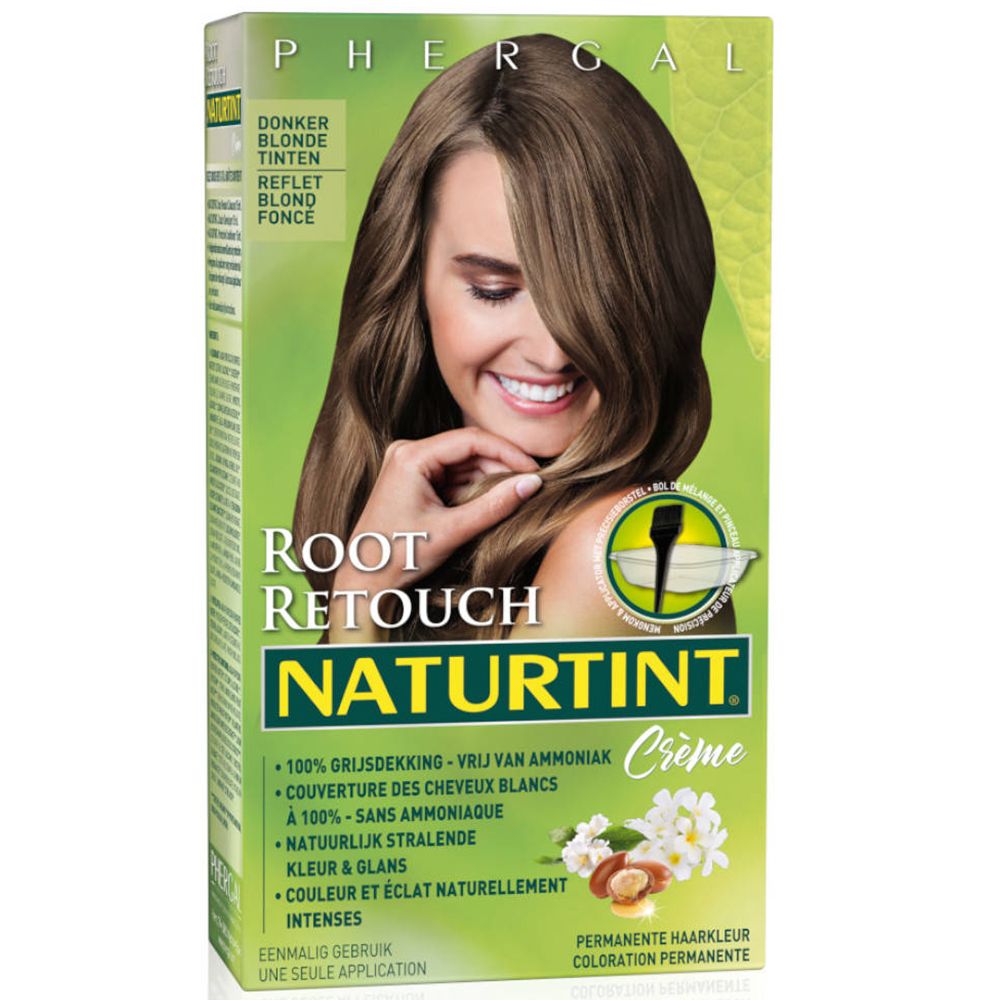 Naturtint® Root Retouch Crème Coloration Permanente -Reflet Blond foncé