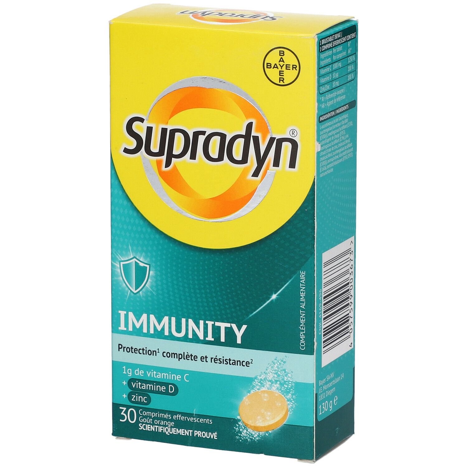 Supradyn® Immunity - Immunité, Vitamine C & D, Zinc
