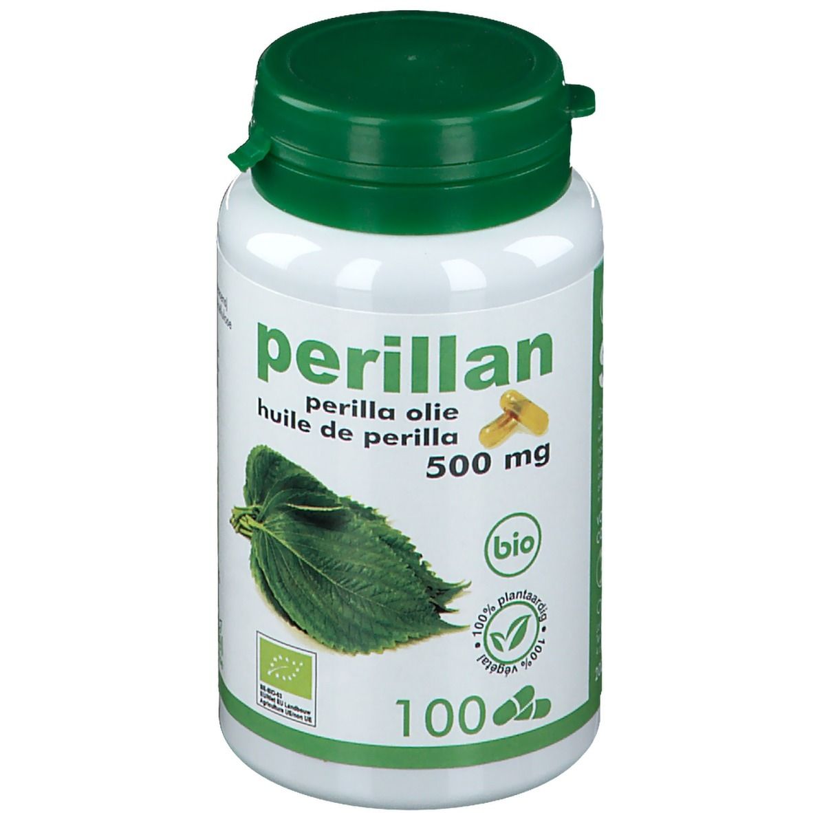 SoriaBel Natural Perillan - Huile de périlla 500 mg Bio