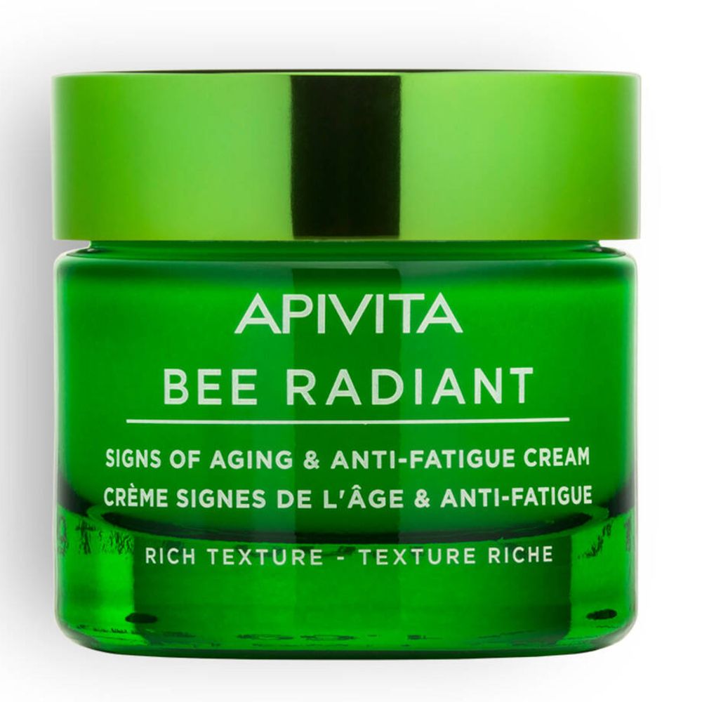 Apivita Bee Radiant Gel-crème Signes de l'Âge & Anti-fatigue - Riche
