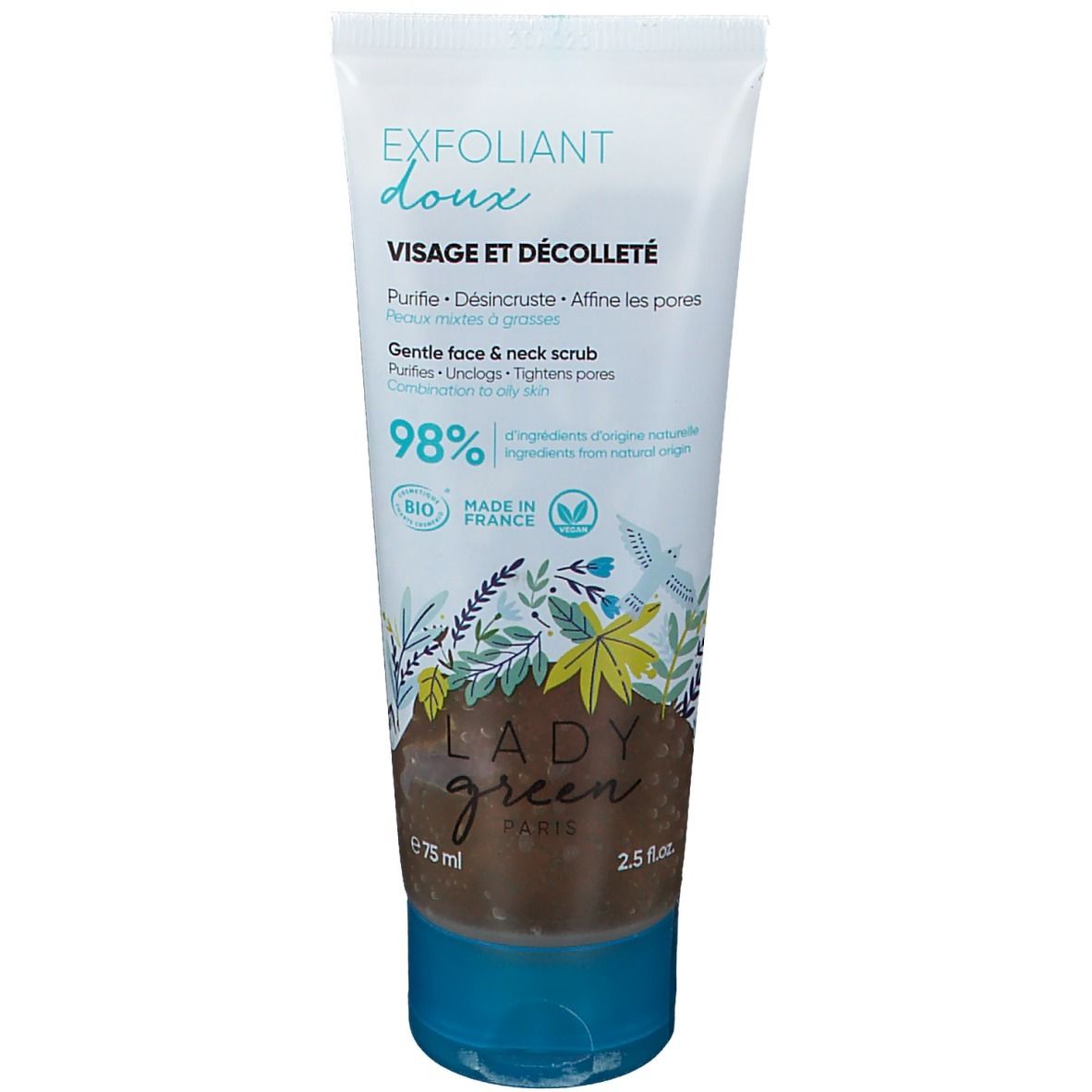 Lady Green Exfoliant Doux Bio Visage et Décolleté - shop  