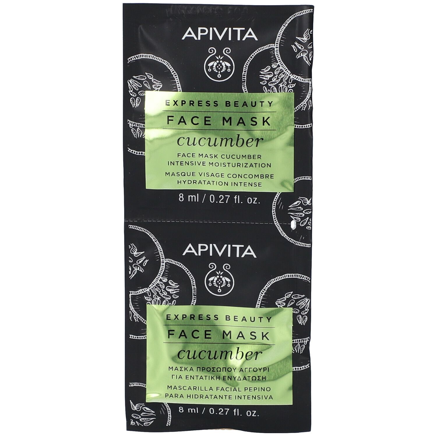 Apivita Express Beauty Masque pour le visage Cucumber