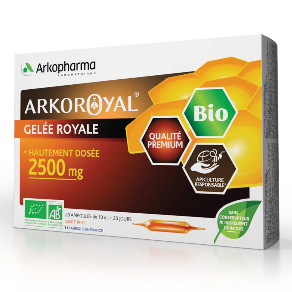 Arkopharma Arkoroyal® Gelée Royale Bio 2500 mg?