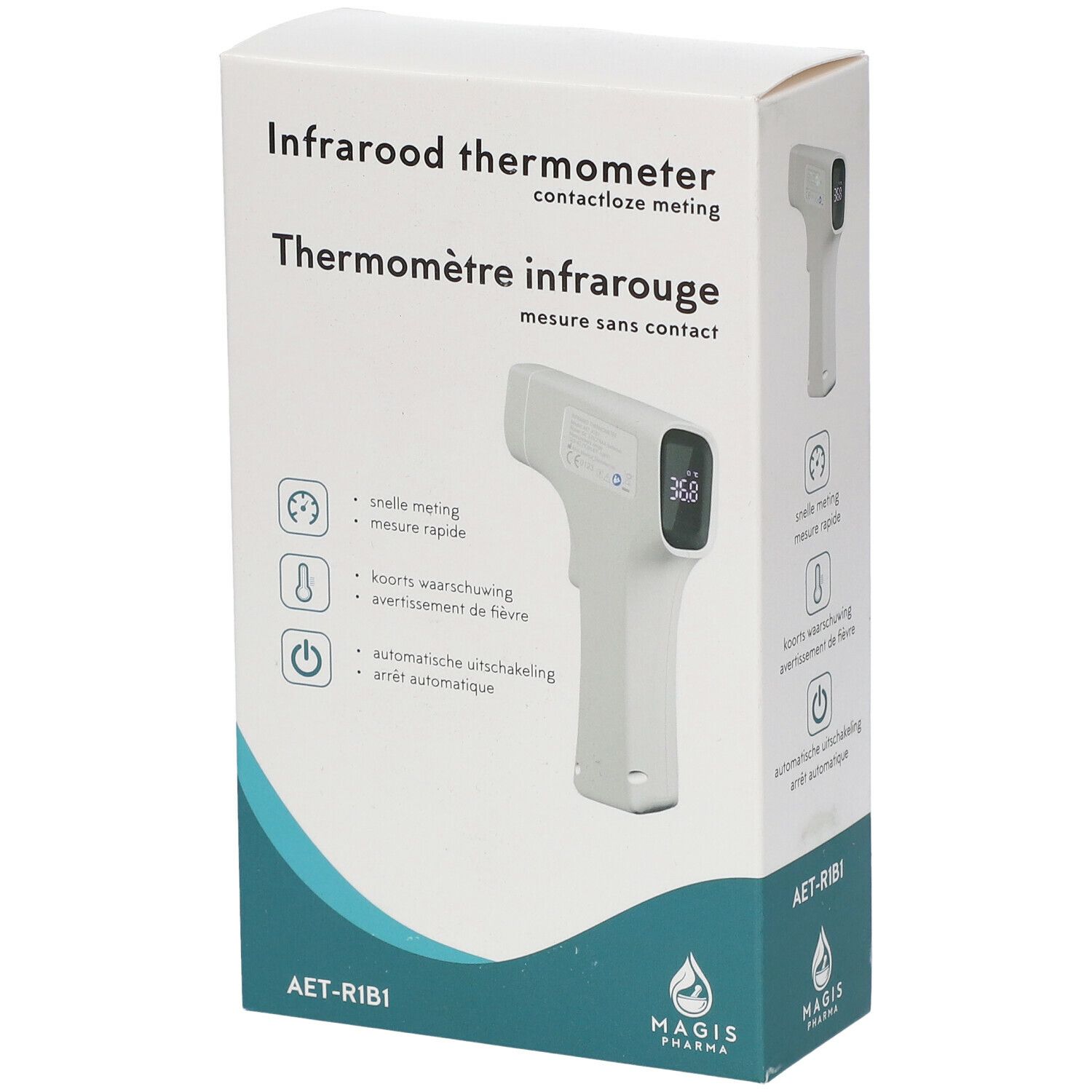 Magis Pharma Thermomètre frontal infrarouge sans contact