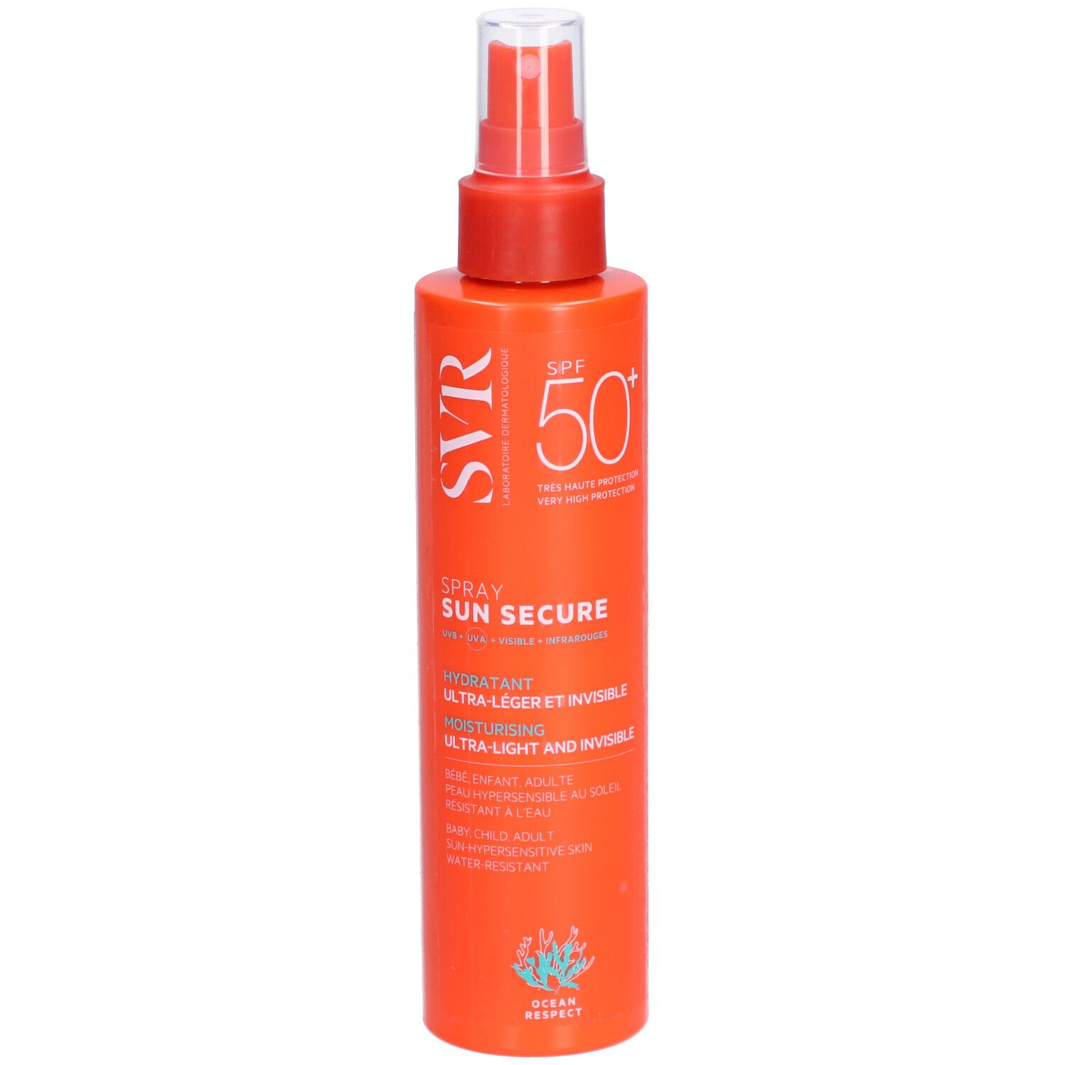 SVR SUN Secure Spray Spf50+