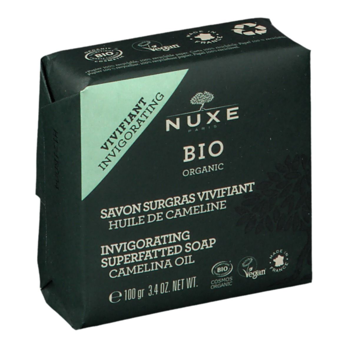 Nuxe Bio Organic Savon Surgras Vivifiant