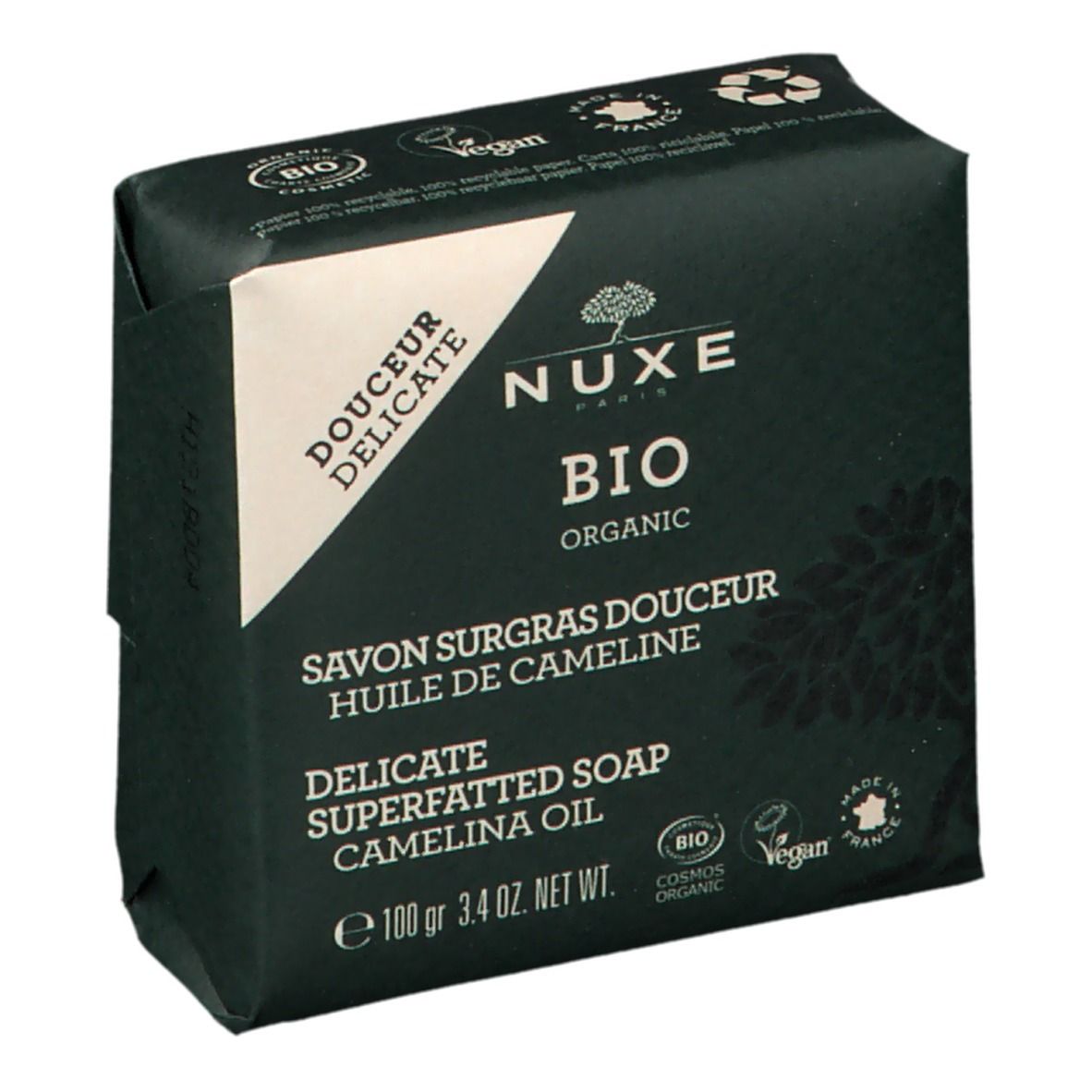Nuxe Bio Organic Savon Surgras Douceur