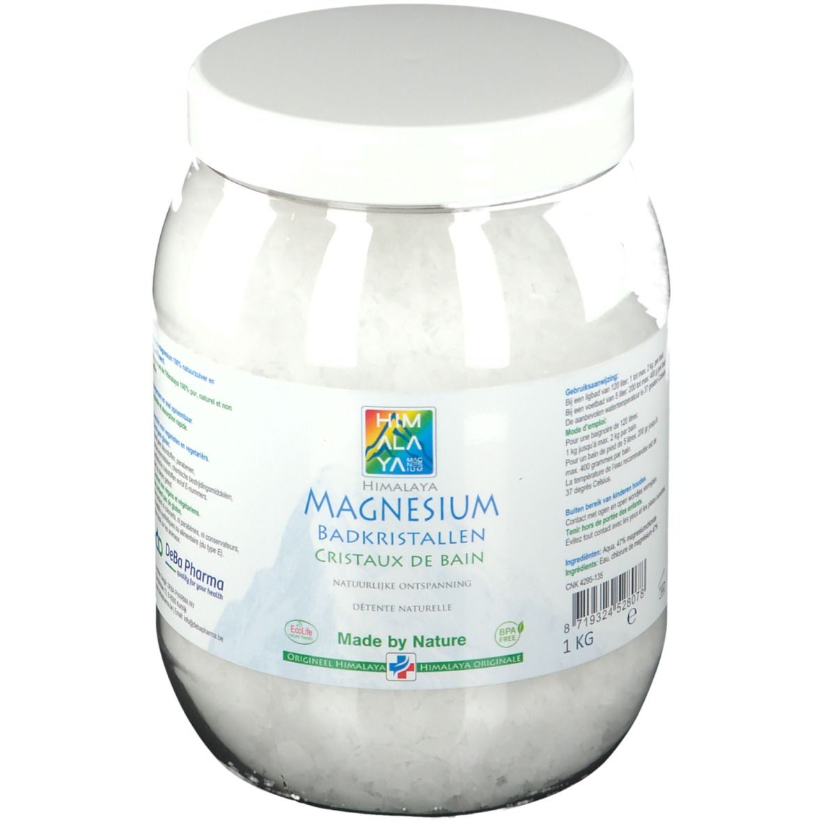 DeBa Pharma Himalaya Magnesium Cristaux de bain
