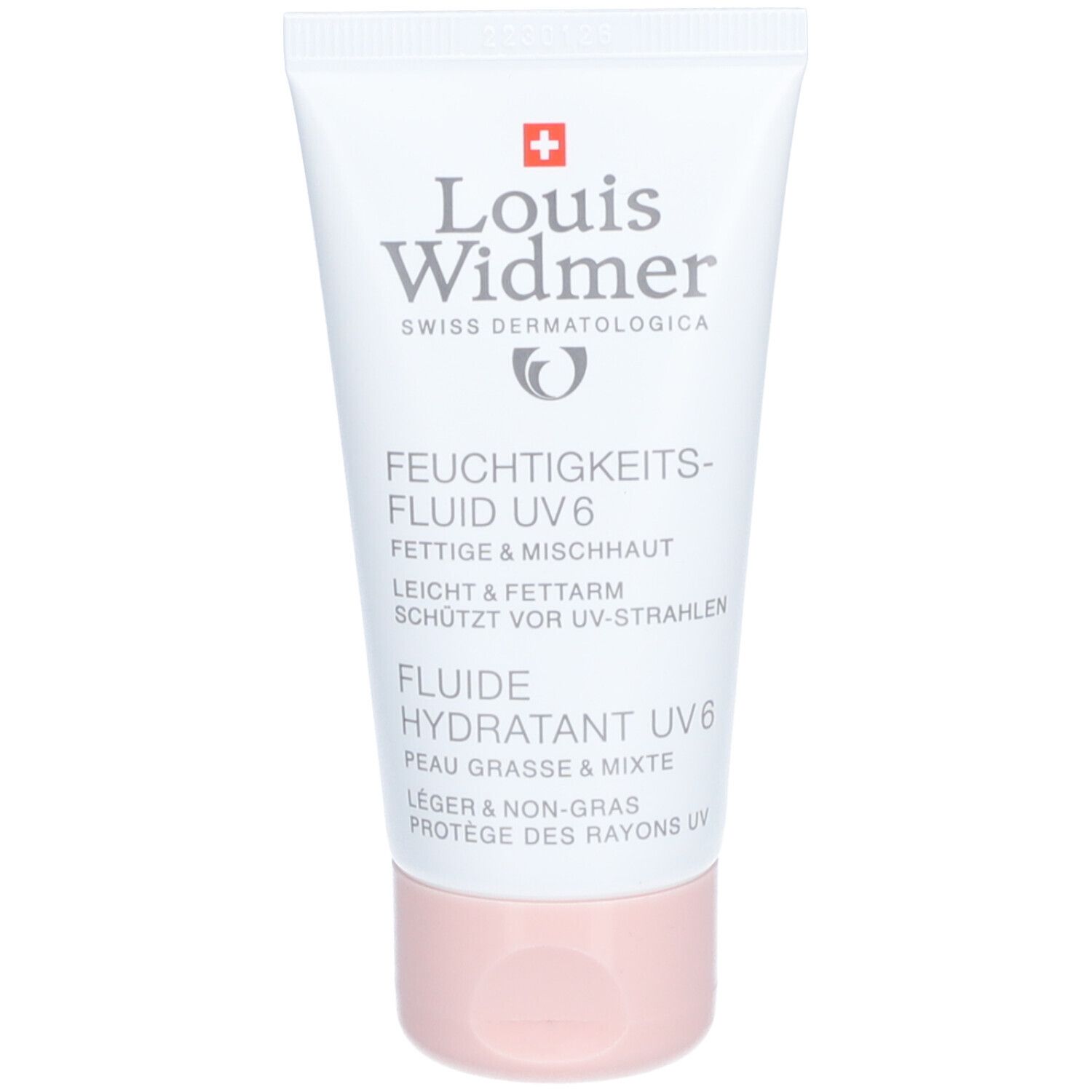 Louis Widmer Fluide hydratant UV 6 légèrement parfumé