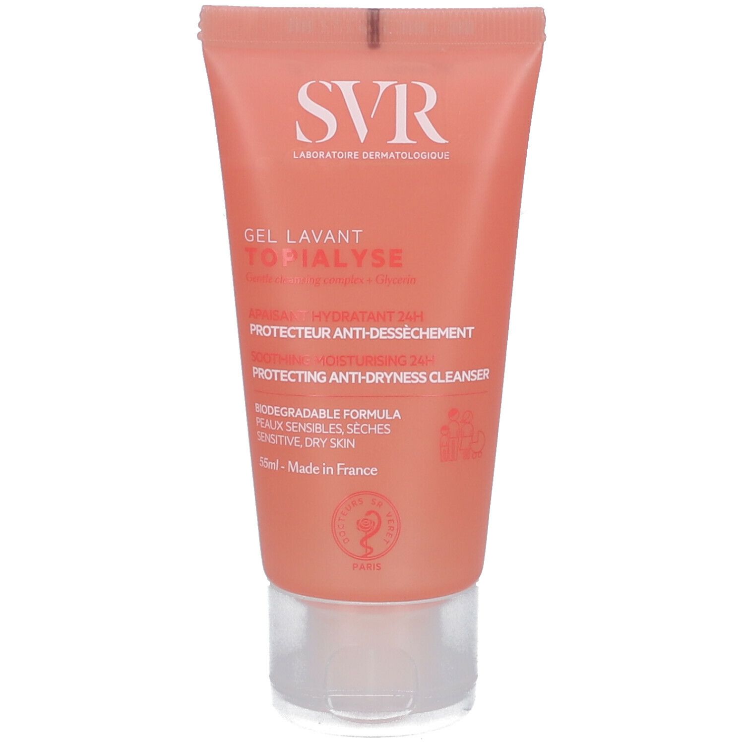 SVR Topialyse Gel nettoyant