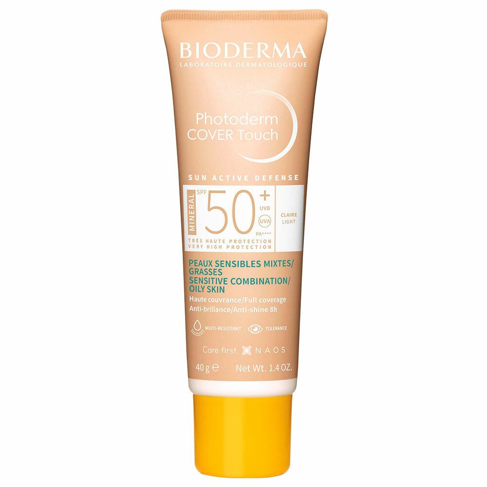 Bioderma Photoderm Cover Touch Spf50+ Teinte Claire