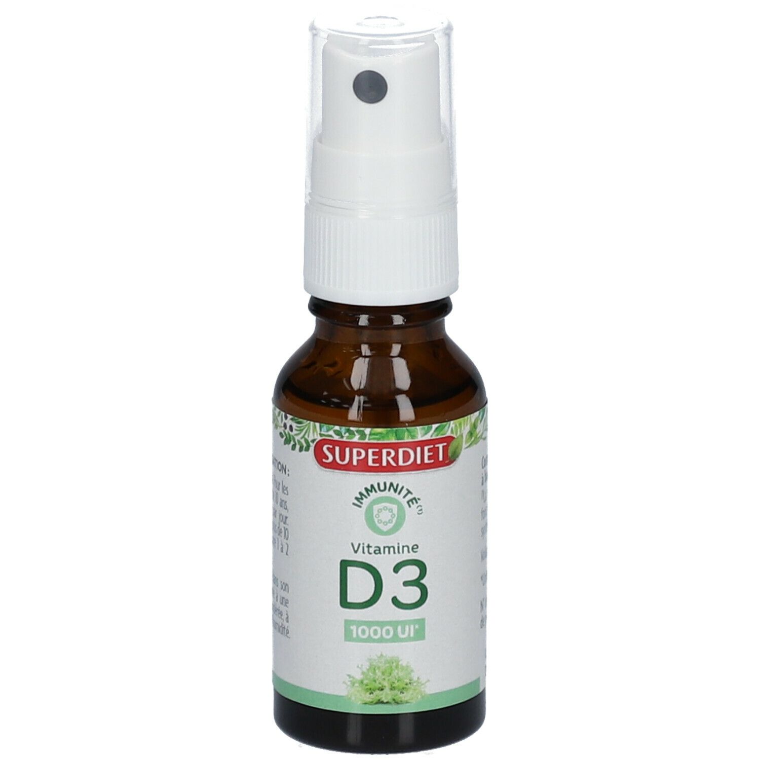 Superdiet Vitamine D3 origine végétale Spray