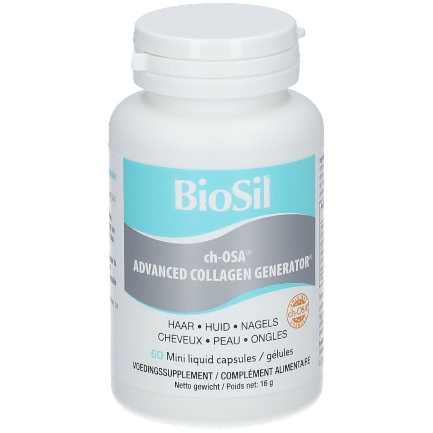 BioSil® Mini Liquid Gélules - Cheveux, Peau et Ongles