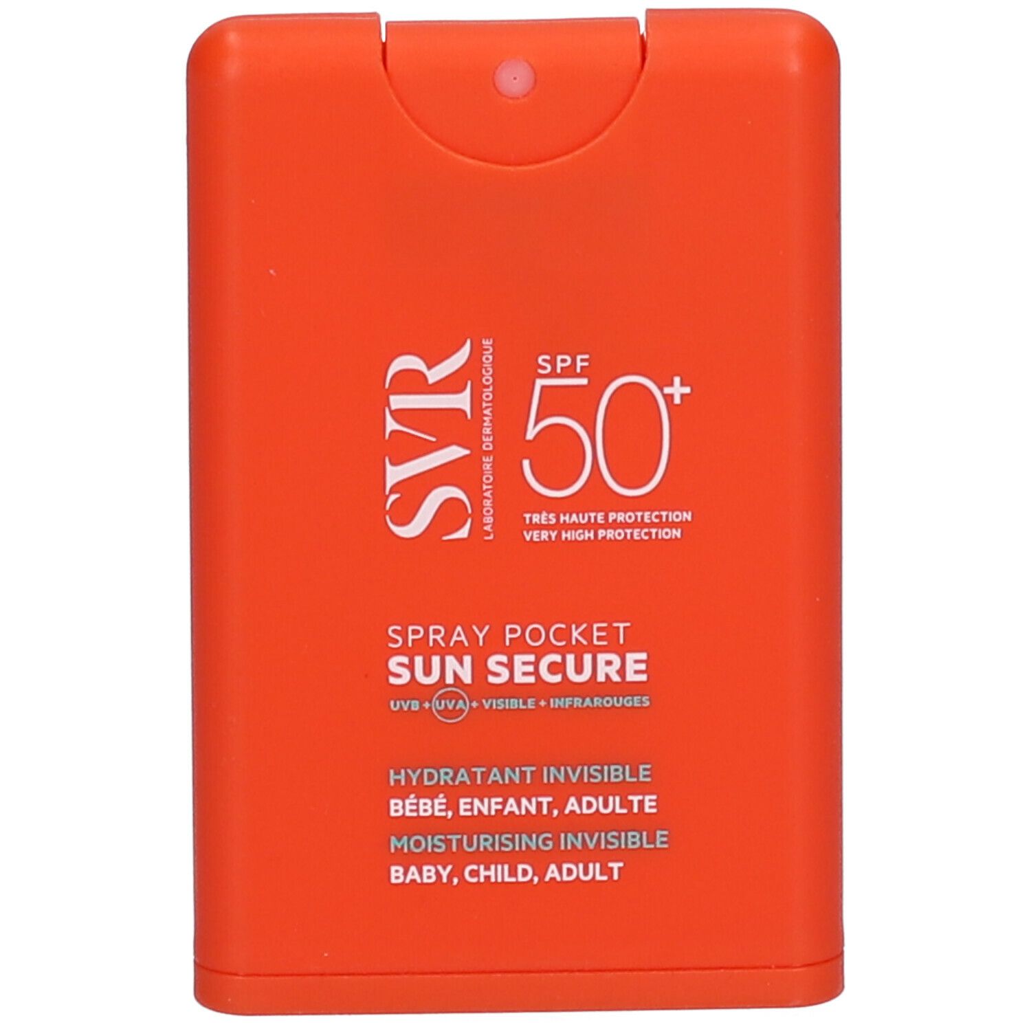 SVR SUN Secure Pocket Spray Spf50+