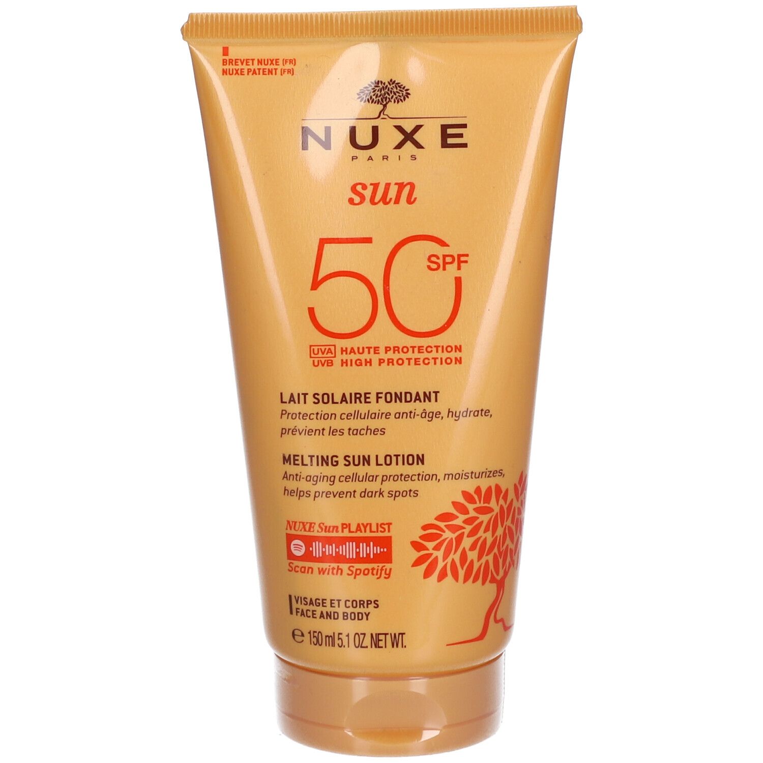 Nuxe Sun Lait Fondant Haute Protection SPF 50