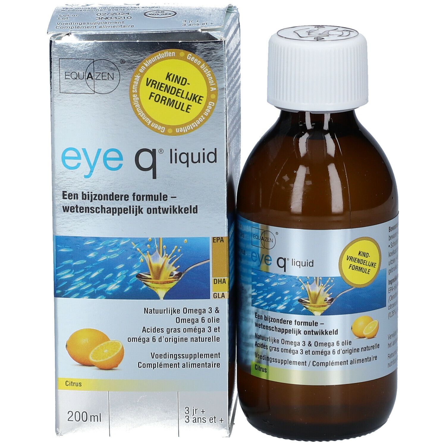 Springfield Equazen® eye q® Liquid Acides gras oméga 3 & 6
