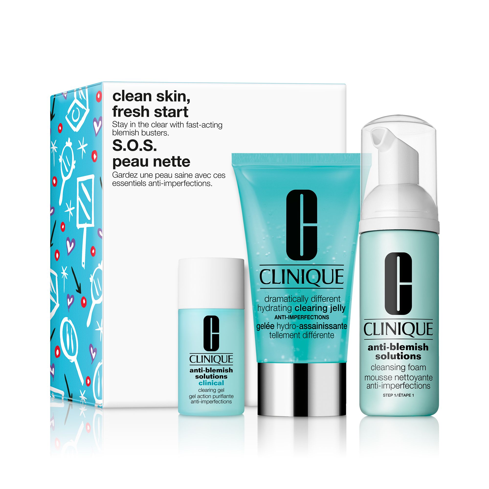 Clinique Clean Skin, Fresh start Set