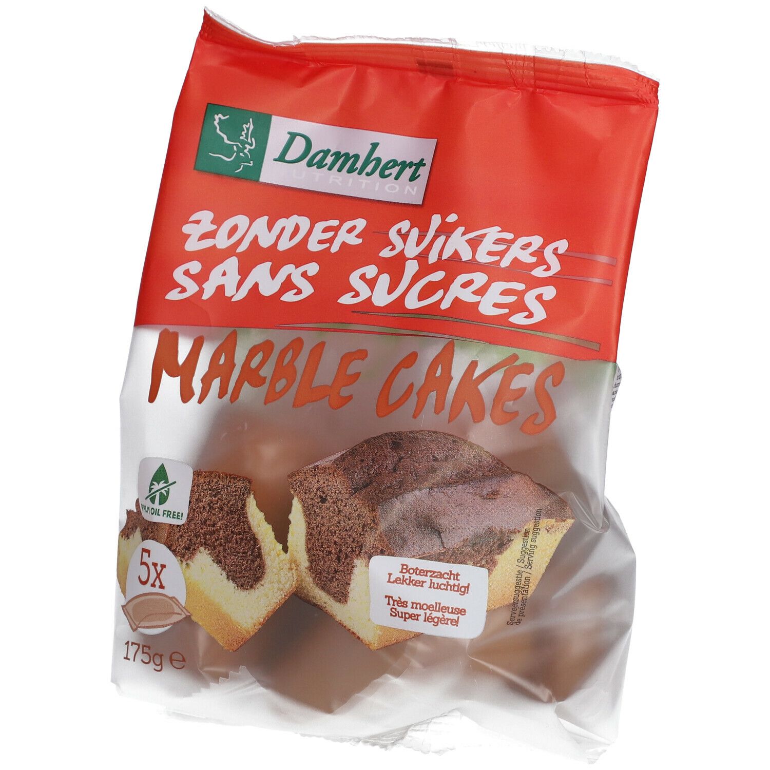 Damhert Sans sucres Cakes marbrés