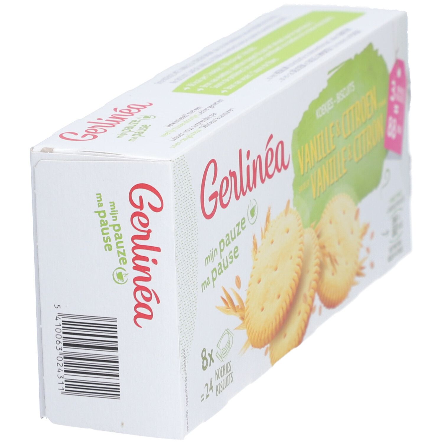 Gerlinéa Ma Pause Biscuits Vanille & Citron - shop ...