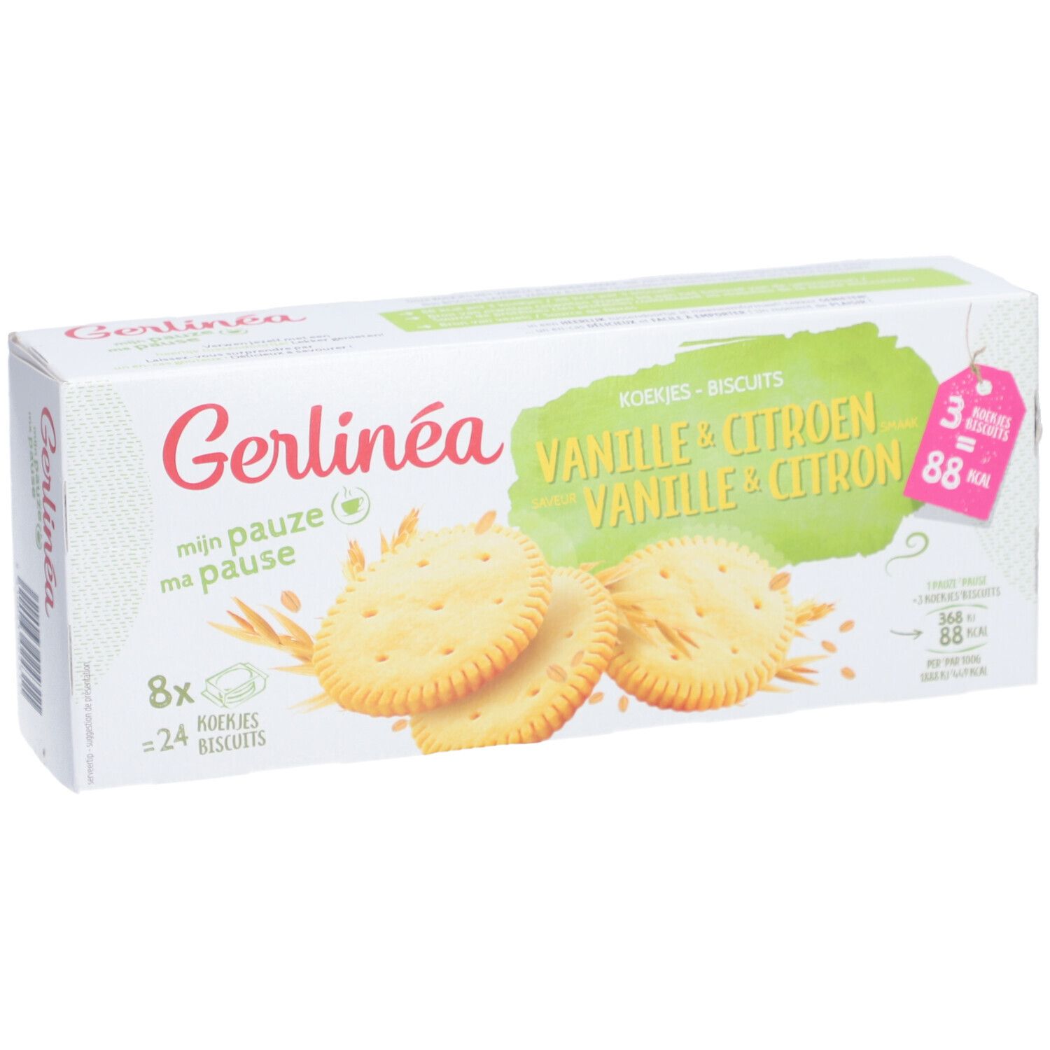 Gerlinéa Ma Pause Biscuits Vanille & Citron - shop ... Gerlinéa Ma Pause Biscuits Vanille & Citron - shop ...