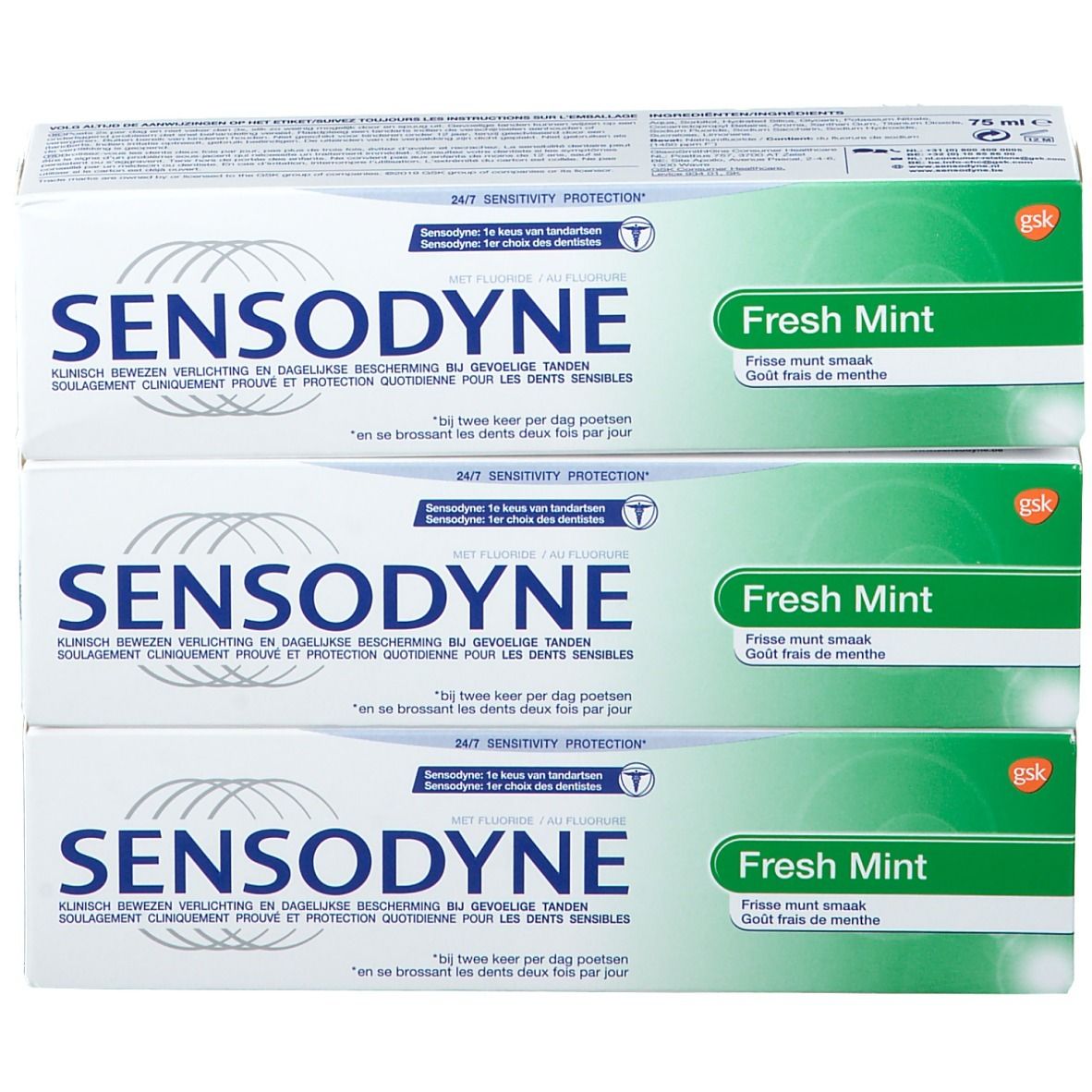 Senodyne Dentifrice Fresh Mint