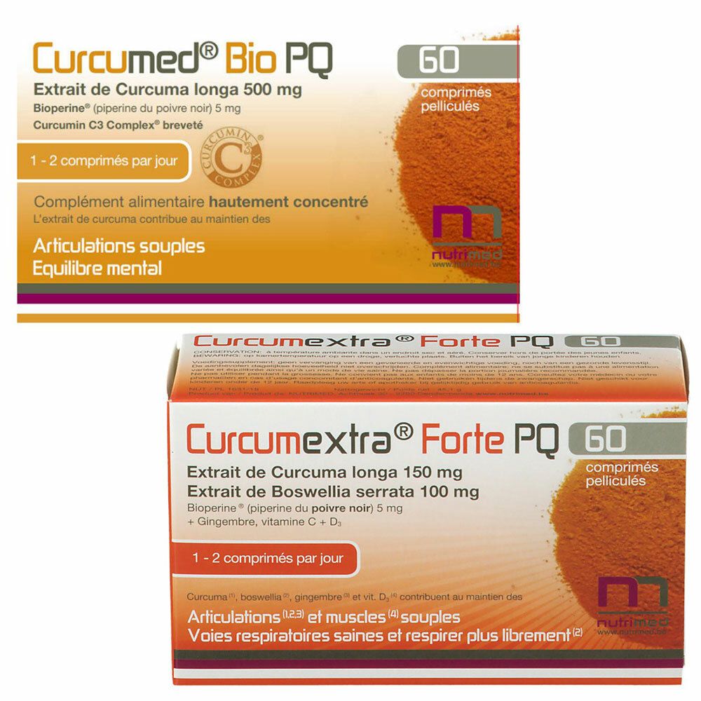 CurcumExtra® Forte + Curcumed® Bio PQ