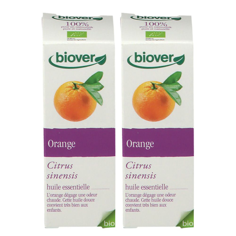 Biover Orange douce Huile Essentielle