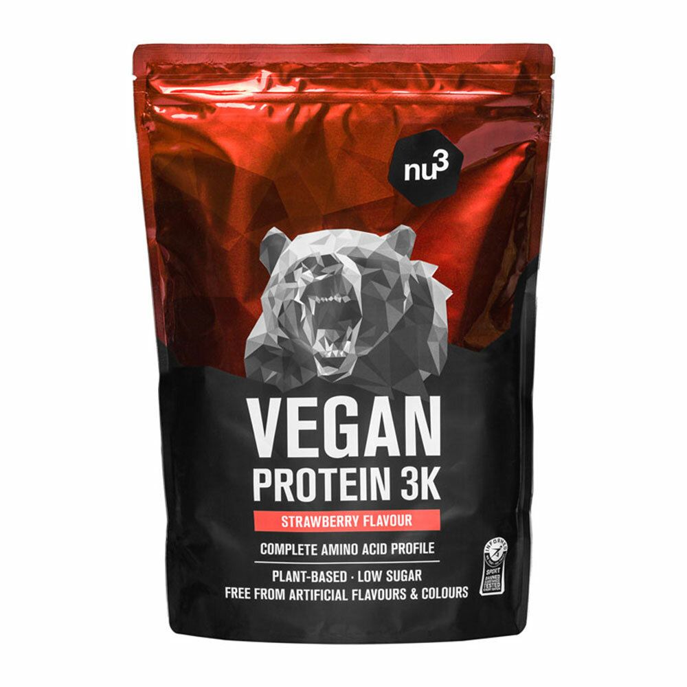 nu3 Protéines Vegan 3K Fraise