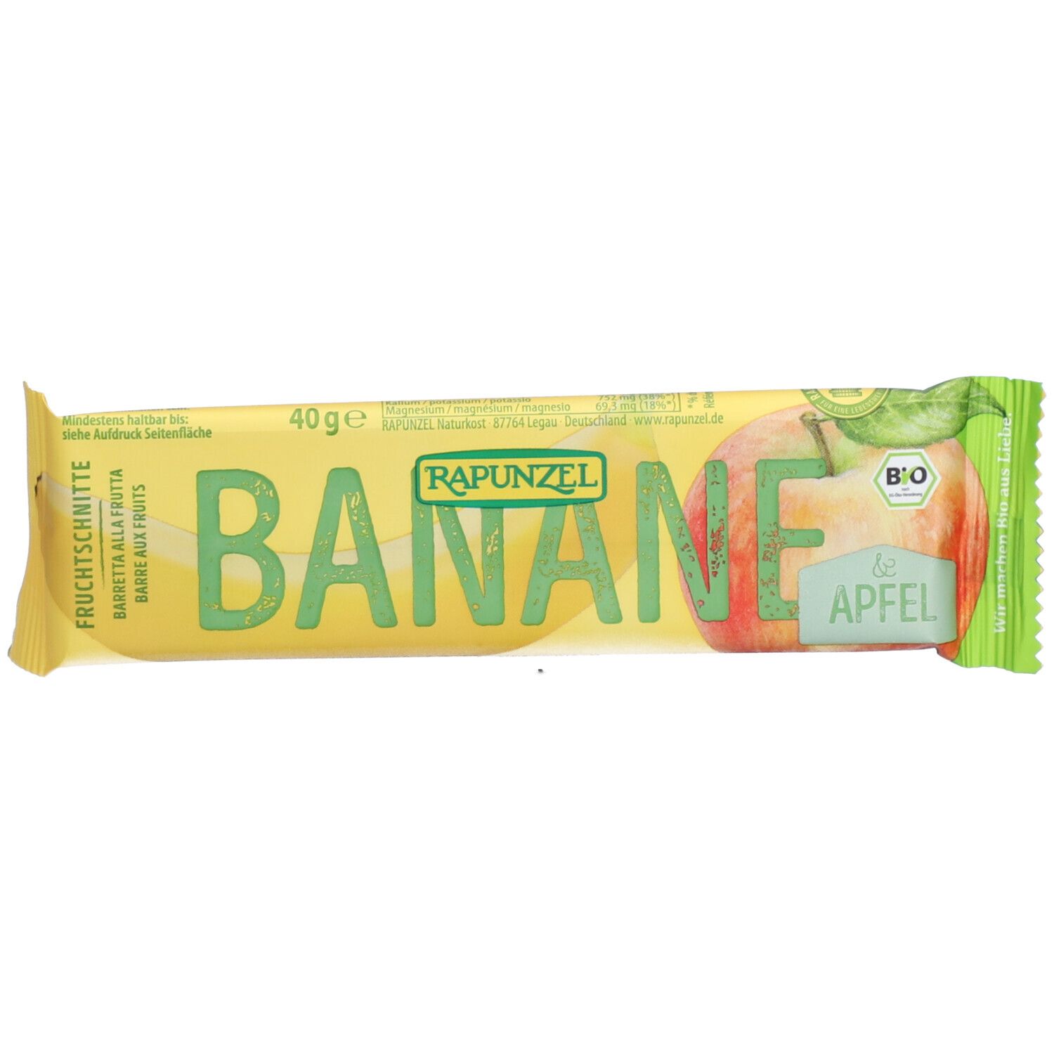 Rapunzel Barre Énergétique Banana-Mix Bio
