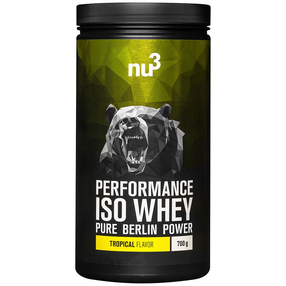nu3 Performance Whey Isolate, Tropical