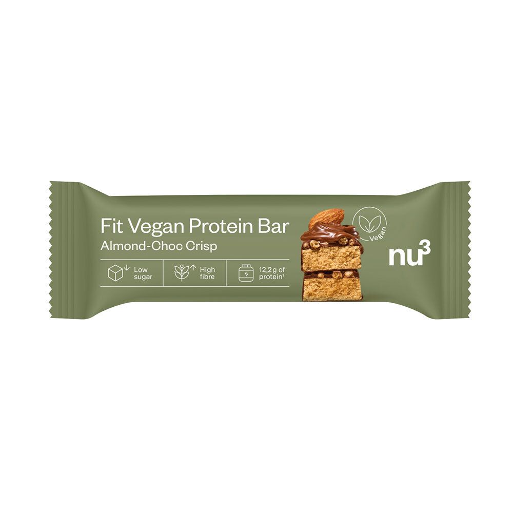 nu3 Fit Vegan Bar saveur Almond Choc Crisp