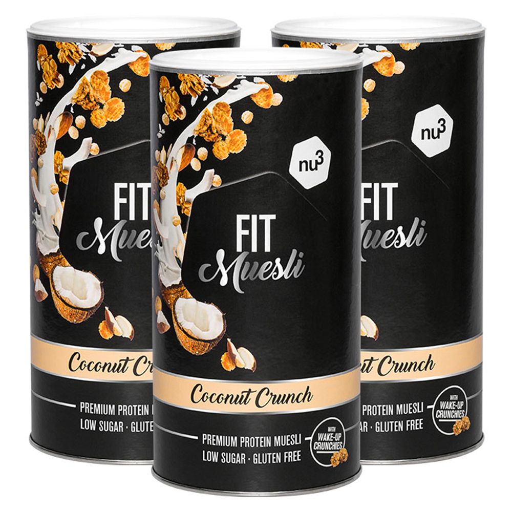 nu3 FIT Muesli, Coconut Crunch