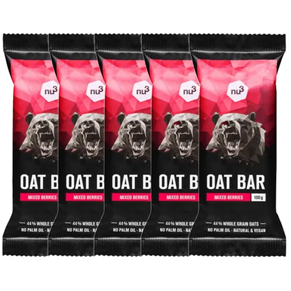 nu3 Oat Energy Barre Mix fruits rouges