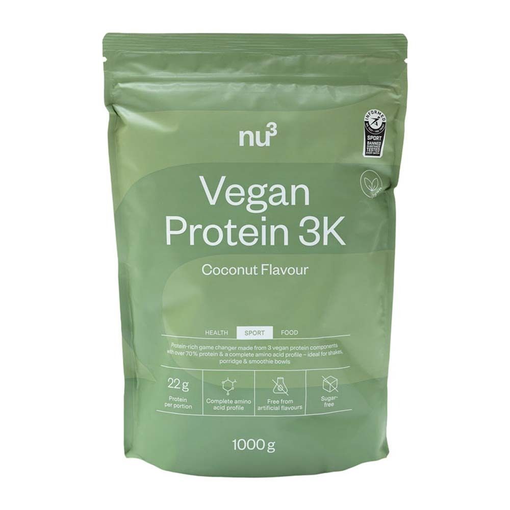 nu3 Vegan Protein 3K, noix de coco