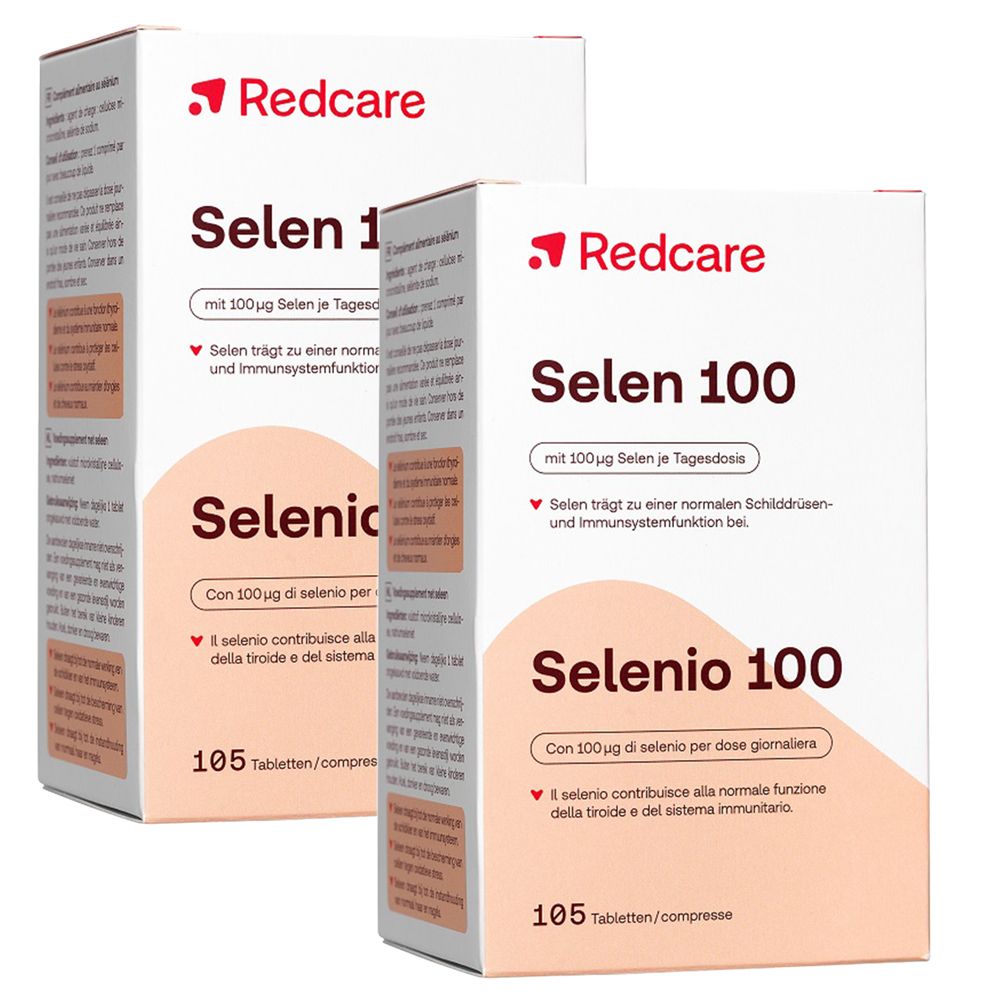 Sélénium 100 RedCare Pack double