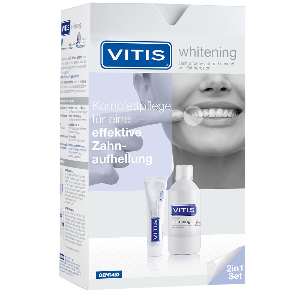 Vitis® whitening 2en1 Set