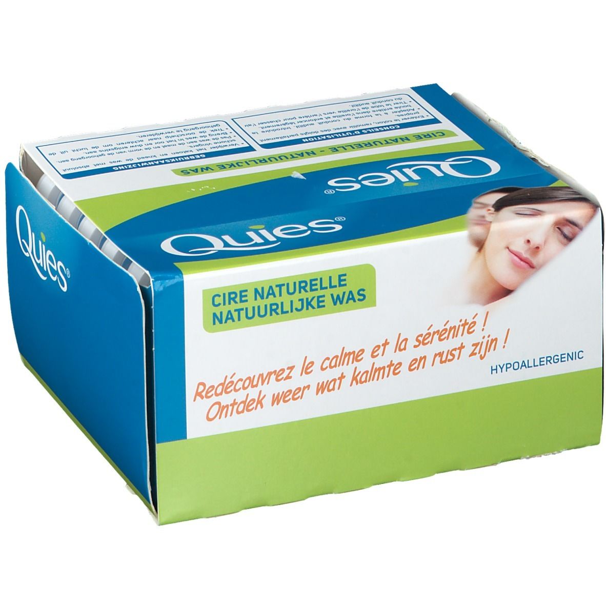 QUIES Protection auditive Cire naturelle (8 paires) Pharmacie Veau en ligne