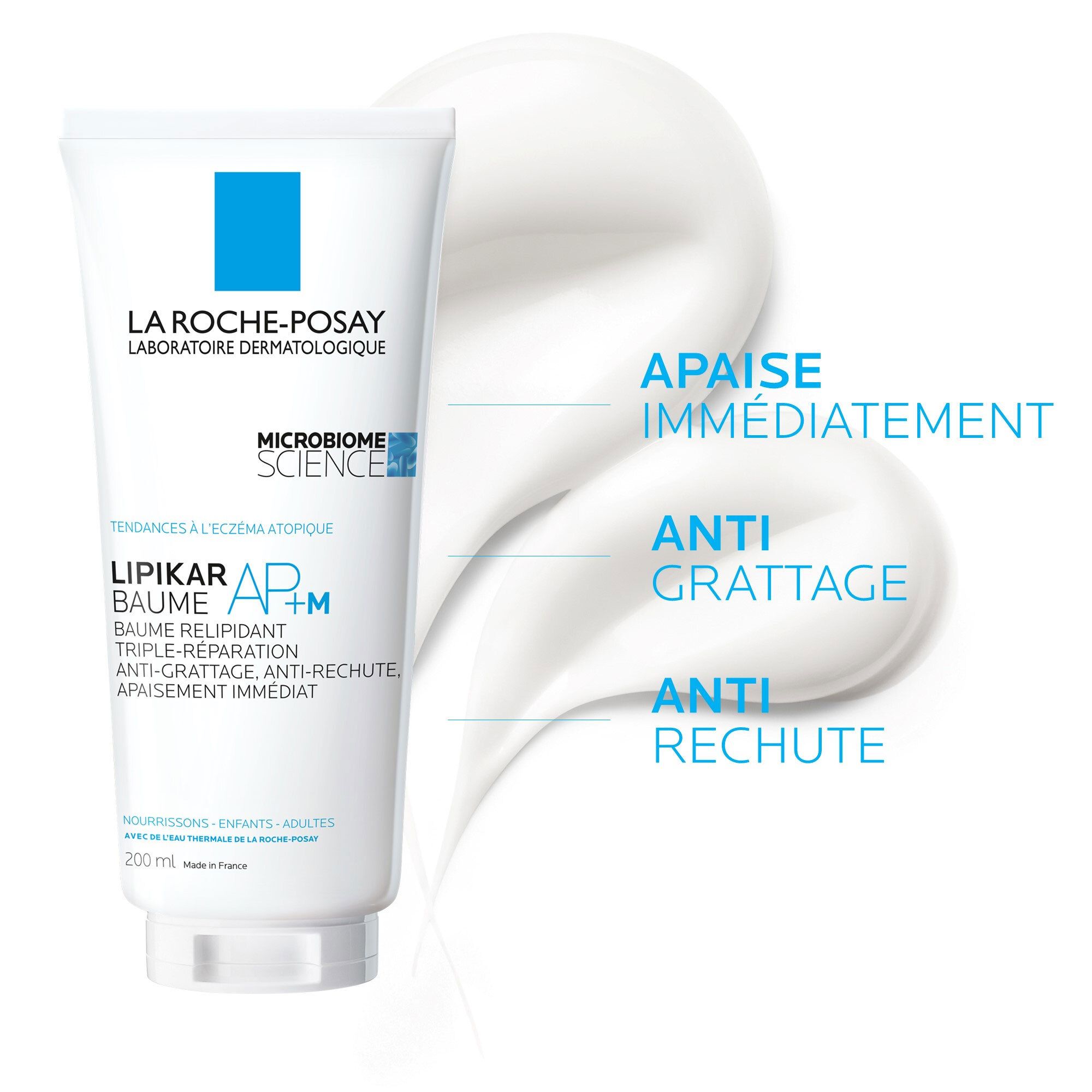 LA ROCHE POSAY LIPIKAR Baume AP+M Baume relipidant tripleréparation 200 ml shoppharmacie.fr