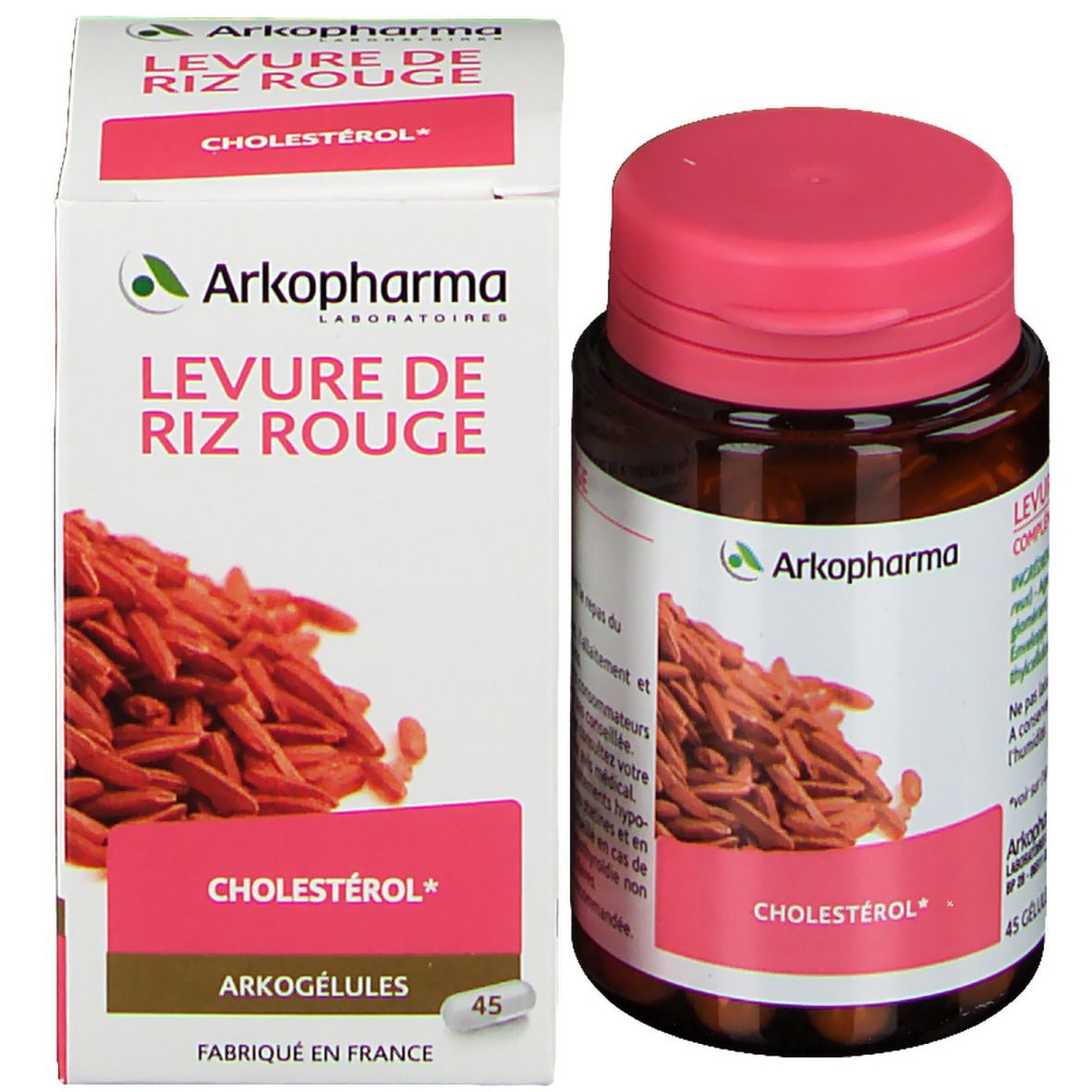 Arkopharma Arkogélules levure de riz rouge  shoppharmacie.fr