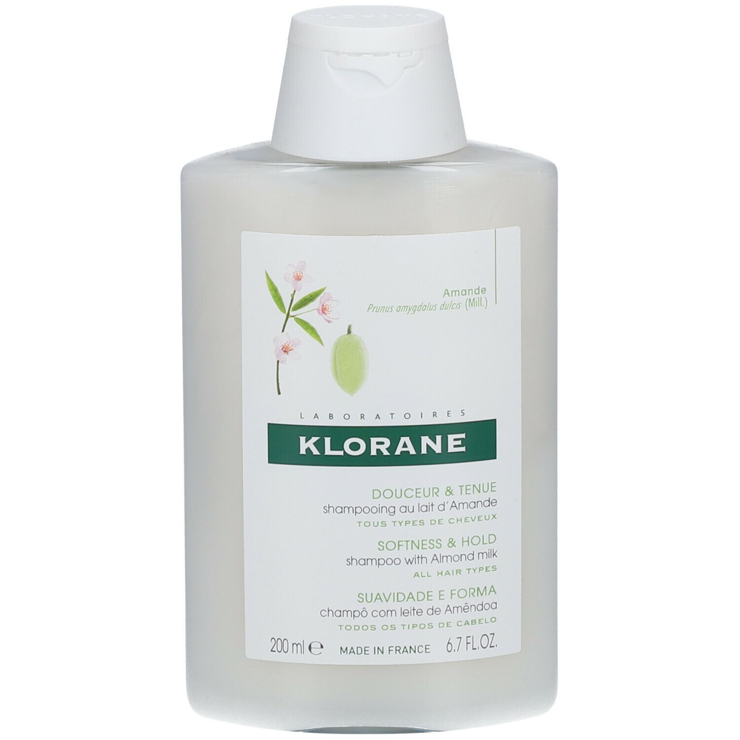 Klorane shampoing volumateur au lait d'amande shoppharmacie.fr