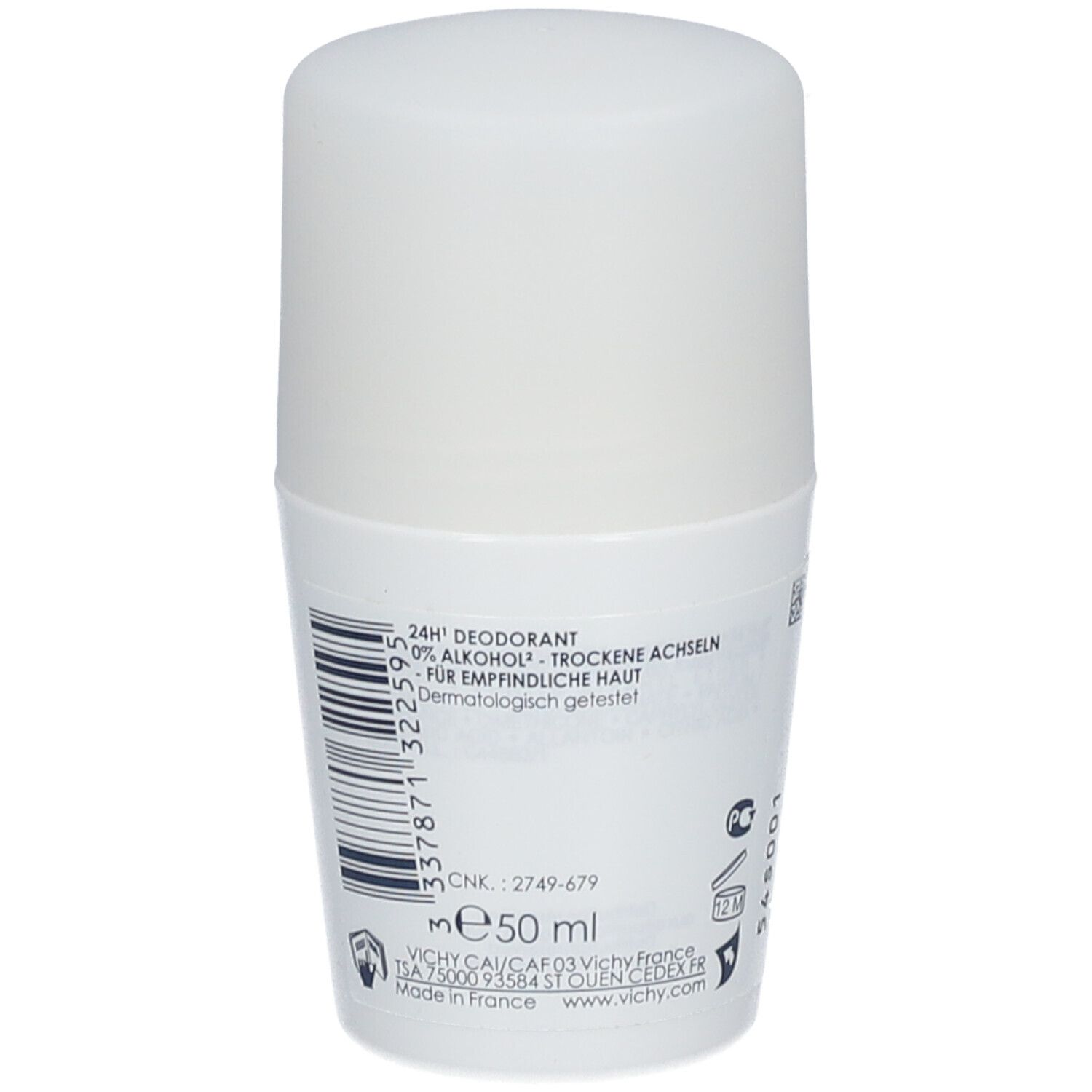 VICHY Déodorant sans sels d'aluminium toucher sec shoppharmacie.fr