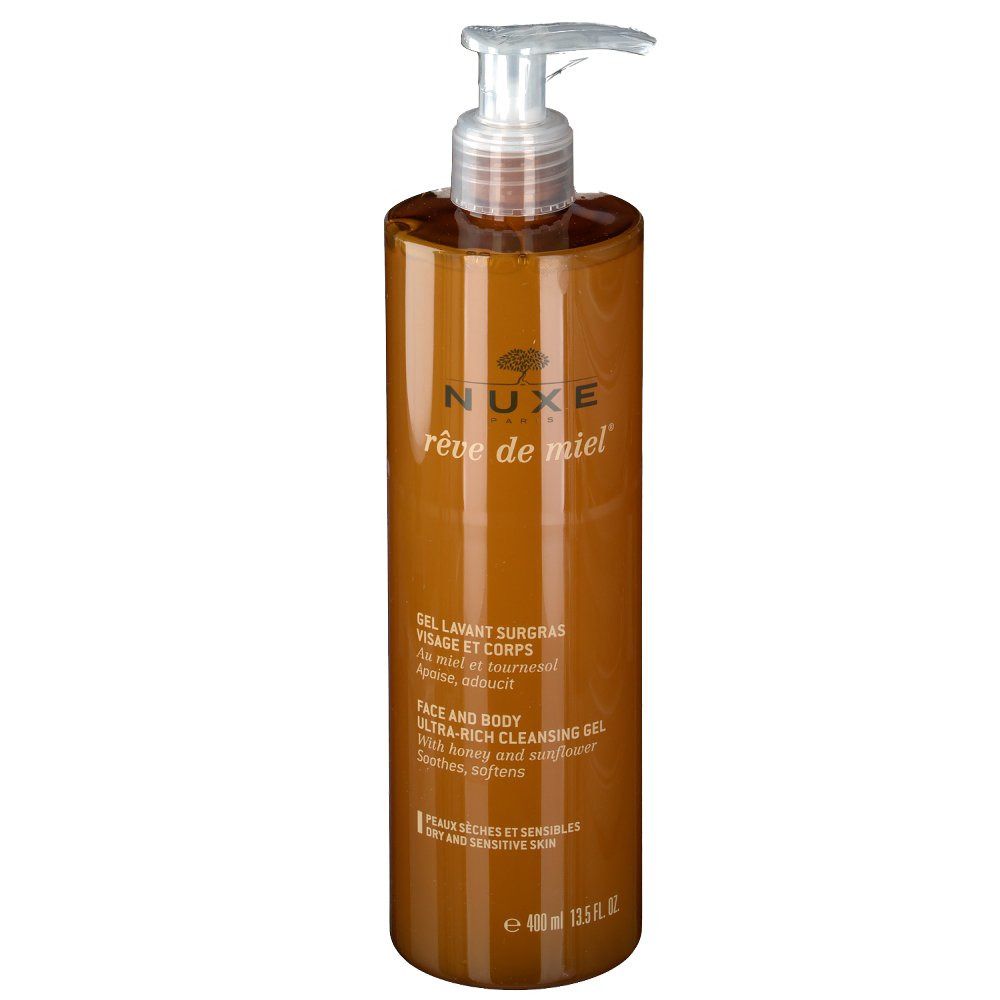 Nuxe Rêve De Miel Gel Lavant Cheveux Et Corps 300ml